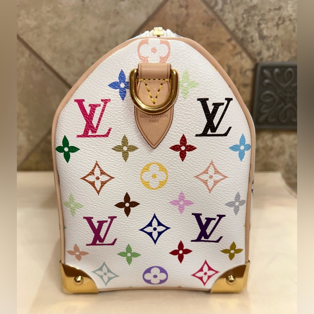 Louis Vuitton x Murakami Multicolor Speedy Bandouliere 25 - Picture 4 of 10
